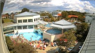 Archiv Foto Webcam Bad Füssing: Therme Eins - Thermenhof Ost 11:00