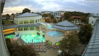 Archiv Foto Webcam Bad Füssing: Therme Eins - Thermenhof Ost 19:00