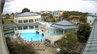 Archiv Foto Webcam Bad Füssing: Therme Eins - Thermenhof Ost 09:00