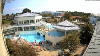 Archiv Foto Webcam Bad Füssing: Therme Eins - Thermenhof Ost 09:00