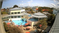 Archiv Foto Webcam Bad Füssing: Therme Eins - Thermenhof Ost 11:00