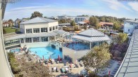 Archiv Foto Webcam Bad Füssing: Therme Eins - Thermenhof Ost 09:00