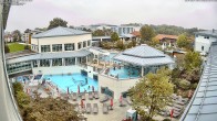 Archiv Foto Webcam Bad Füssing: Therme Eins - Thermenhof Ost 08:00