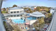 Archiv Foto Webcam Bad Füssing: Therme Eins - Thermenhof Ost 13:00