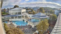Archiv Foto Webcam Bad Füssing: Therme Eins - Thermenhof Ost 08:00