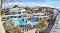 Archiv Foto Webcam Bad Füssing: Therme Eins - Thermenhof Ost 09:00
