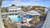 Archiv Foto Webcam Bad Füssing: Therme Eins - Thermenhof Ost 11:00