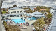 Archiv Foto Webcam Bad Füssing: Therme Eins - Thermenhof Ost 11:00