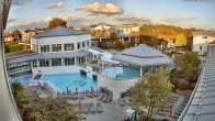 Archiv Foto Webcam Bad Füssing: Therme Eins - Thermenhof Ost 17:00