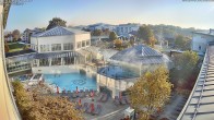 Archiv Foto Webcam Bad Füssing: Therme Eins - Thermenhof Ost 08:00