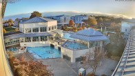 Archiv Foto Webcam Bad Füssing: Therme Eins - Thermenhof Ost 07:00