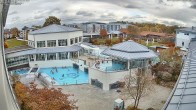 Archiv Foto Webcam Bad Füssing: Therme Eins - Thermenhof Ost 09:00