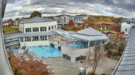 Archiv Foto Webcam Bad Füssing: Therme Eins - Thermenhof Ost 13:00