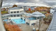 Archiv Foto Webcam Bad Füssing: Therme Eins - Thermenhof Ost 09:00