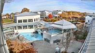 Archiv Foto Webcam Bad Füssing: Therme Eins - Thermenhof Ost 11:00