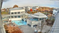 Archiv Foto Webcam Bad Füssing: Therme Eins - Thermenhof Ost 11:00