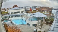 Archiv Foto Webcam Bad Füssing: Therme Eins - Thermenhof Ost 07:00