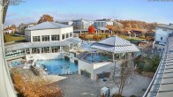 Archiv Foto Webcam Bad Füssing: Therme Eins - Thermenhof Ost 09:00