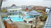 Archiv Foto Webcam Bad Füssing: Therme Eins - Thermenhof Ost 06:00