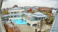 Archiv Foto Webcam Bad Füssing: Therme Eins - Thermenhof Ost 10:00