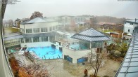 Archiv Foto Webcam Bad Füssing: Therme Eins - Thermenhof Ost 14:00