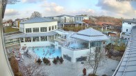Archiv Foto Webcam Bad Füssing: Therme Eins - Thermenhof Ost 13:00
