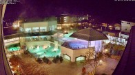 Archiv Foto Webcam Bad Füssing: Therme Eins - Thermenhof Ost 17:00