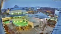 Archiv Foto Webcam Bad Füssing: Therme Eins - Thermenhof Ost 06:00