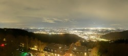 Archiv Foto Webcam Heidelberg - Panorama vom Berggasthof Königstuhl 19:00