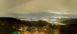 Archiv Foto Webcam Heidelberg - Panorama vom Berggasthof Königstuhl 23:00