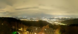 Archiv Foto Webcam Heidelberg - Panorama vom Berggasthof Königstuhl 01:00