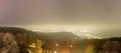 Archiv Foto Webcam Heidelberg - Panorama vom Berggasthof Königstuhl 01:00