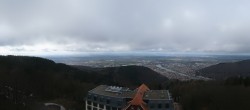 Archiv Foto Webcam Heidelberg - Panorama vom Berggasthof Königstuhl 11:00