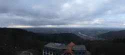 Archiv Foto Webcam Heidelberg - Panorama vom Berggasthof Königstuhl 13:00