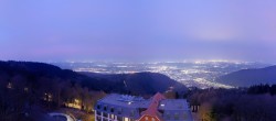 Archiv Foto Webcam Heidelberg - Panorama vom Berggasthof Königstuhl 05:00