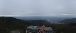 Archiv Foto Webcam Heidelberg - Panorama vom Berggasthof Königstuhl 13:00