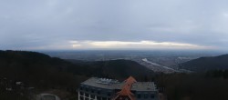 Archived image Webcam Heidelberg - View from Hotel Königstuhl 15:00