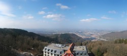 Archiv Foto Webcam Heidelberg - Panorama vom Berggasthof Königstuhl 09:00