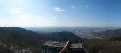 Archiv Foto Webcam Heidelberg - Panorama vom Berggasthof Königstuhl 13:00