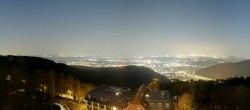 Archiv Foto Webcam Heidelberg - Panorama vom Berggasthof Königstuhl 21:00