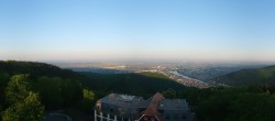 Archiv Foto Webcam Heidelberg - Panorama vom Berggasthof Königstuhl 05:00