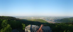 Archiv Foto Webcam Heidelberg - Panorama vom Berggasthof Königstuhl 06:00