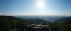 Archived image Webcam Heidelberg - View from Hotel Königstuhl 17:00