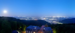 Archiv Foto Webcam Heidelberg - Panorama vom Berggasthof Königstuhl 03:00