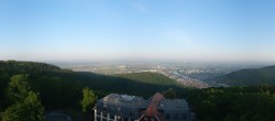 Archiv Foto Webcam Heidelberg - Panorama vom Berggasthof Königstuhl 05:00