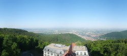 Archiv Foto Webcam Heidelberg - Panorama vom Berggasthof Königstuhl 07:00