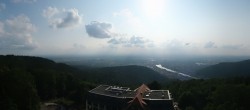 Archiv Foto Webcam Heidelberg - Panorama vom Berggasthof Königstuhl 17:00
