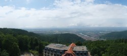 Archiv Foto Webcam Heidelberg - Panorama vom Berggasthof Königstuhl 13:00
