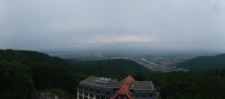 Archiv Foto Webcam Heidelberg - Panorama vom Berggasthof Königstuhl 17:00