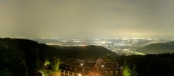 Archiv Foto Webcam Heidelberg - Panorama vom Berggasthof Königstuhl 01:00